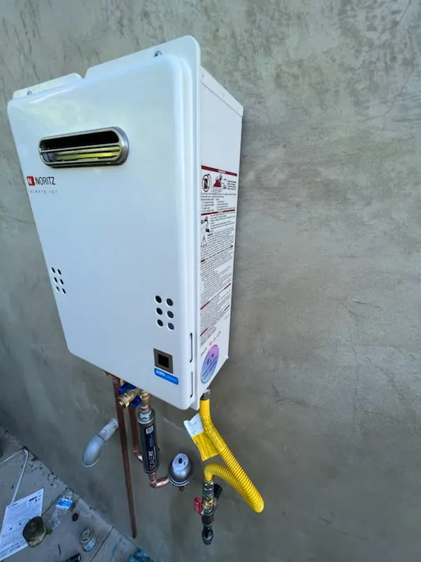 Tankless water heater installation for Matthews Beach homes